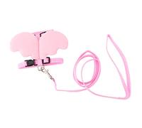 GLOGLOW Ensemble de Laisse de Harnais pour Animaux de Compagnie, Sangle en Nylon, Corde de Traction Réglable pour Petits Animaux de Compagnie, Parfait pour Entraîner Les Poulets, Les Canards et Les