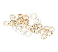GLOGLOW Espions en Laiton pour Réparation de Vêtements et Bricolage, 100 œillets PCS pour les Vestes, les Sacs à Dos, les Chaussures, les Chapeaux et Plus d'œillets en Laiton pour la Réparation des
