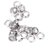 GLOGLOW Espions en Laiton pour Réparation de Vêtements et Bricolage, 100 œillets PCS pour les Vestes, les Sacs à Dos, les Chaussures, les Chapeaux et Plus d'œillets en Laiton pour la Réparation des