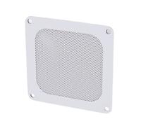 GLOGLOW Filtre Anti-poussière Magnétique en PVC pour Ventilateur D'ordinateur, 4 Pièces, Grilles de Ventilateur D'ordinateur, Anti-poussière avec Installation Facile pour Boîtier PC, (WHITE)