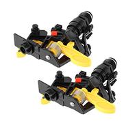 GLOGLOW G1 / 2 Garden Pelouse Rotatif Sprinkler Arrosage de Pulvérisateur de Pulvérisateur 2pcs Même Pulvérisation pour Une Large Gamme d'irrigation Adaptée à l'irrigation du Jardin, Buse de