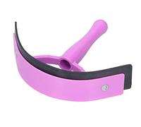 GLOGLOW Grattoir à Sueur pour Chevaux, Demi-Lune Ergonomique et Caoutchouc Souple, grattoir de Bain et toilettage pour équidés, bovins et ânes, kit de Soin équin
