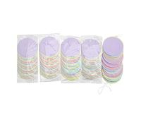 GLOGLOW Guirlande de Points en Papier, Kit de 5 Pièces Arc-en-Ciel Pastel à Suspendre pour Décoration de Fête, Anniversaire, Mariage, Baby Shower, Salle de Classe