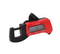 GLOGLOW Jauge d'épaisseur électronique, Compteur à Cadran Numérique en Plastique pour Mesure de Précision, Résolution Précise de 0,01 Mm pour Bijoux en Cuir de Film de Papier