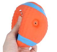 GLOGLOW Jouet Grinçant pour Chien, Jouet à Mâcher, en Caoutchouc Latex Résistant aux Morsures, avec Texture Antidérapante, pour Chiens et Chats, Nettoyage des Dents, Entraînement au Lancer