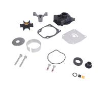 GLOGLOW Kit de Roue Nan 439077 0439077 18-3399 avec Extérieur Marin 40-60 pour OMC BRP, Acier Inoxydable de qualité Professionnelle et Caoutchouc, le Kit Comprend Tout Ce Qui Est Nécessaire pour OMC