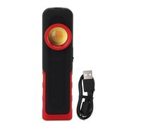 GLOGLOW Lampe de Travail Magnétique Rechargeable COB LED USB Charge Rapide 500 Lumens Double Température de Couleur Suspendue Rotative pour Camping-car Réparation D'urgence
