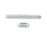 GLOGLOW Lampe Sous-armoire, Barre Lumineuse Sous-armoire Rechargeable 1500 MAh Type C Charge 3 Modes de Couleur, Gradation Continue pour, Garde-robe, Lecture, Réparation, Camping, Lumière, (36LED)