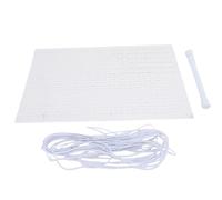 GLOGLOW Le Filet de Piscine, Les Râteaux, Les Skimmers et Les Filets avec Une Tige Extensible, Empêche Le Blocage pour Les Piscines Au-Dessus du Sol et Les Enrichies, Le de PP Material Kit de Garde