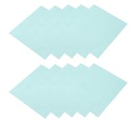 GLOGLOW Lentille de Protection pour Casque de Soudage, Plaque Transparente Durable pour Le Travail Industriel, Outils Matériels 138x122mm, 10 Pièces