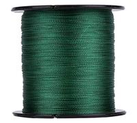 GLOGLOW Ligne de pêche tressée 1 pc 300 m PE tressé 4 brins Super Strong Lignes de pêche Multi-Filament Poisson Corde Corde Vert(2)