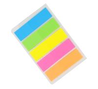 GLOGLOW Marqueurs de Page Néon, Onglets d'index Fluorescent Notes Tabs pour le Dossier d'indexation du Livre et de Gestion des Marqueurs de Page de Gestion de la des Calendriers, Translucide Nan