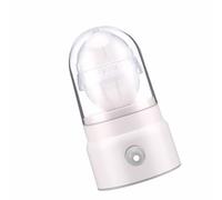 GLOGLOW Mélangeur Manuel de Jaune D'œuf et de Blanc D'œuf, avec Force Centrifuge et Coussinets en Silicone pour une Utilisation en Cuisine, Aucun Bouchon Nécessaire, Conception de (WHITE)