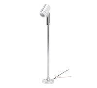 GLOGLOW Mini LED Mini SPELLIGHT, SPOTLIGHTS CABINGE Affichage Light Adjustable Head DC12V Basse Tension avec Coquille en Aluminium pour Home Gallery Restaurant LED Spotlight, Bijoux Showcase