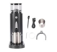GLOGLOW Moulindre de café électrique, Broyeur de Grains de café Anti-statique Rechargeable avec un Réglage de la Mouture Multiple pour les Grains de café (685 noir)