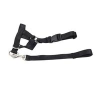 GLOGLOW Museau de Chien Doux, Col de Bouche avec Laisse pour Les Petits Chiens Moyens Moyens Empêchent de Mordre et de Mâcher la Museau de Doux, Une Corde de Tête de Réglable Nan Nan (XL)