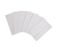 GLOGLOW Oh Sacs de Papier de Signe de Signe Luminaire, Je t'aime des Sacs à Bougies Anti-flamme pour les Propositions de Mariage Romantique Anniversaires Oh Baby en Papier Luminaire, 6 Pcs Nan Nan