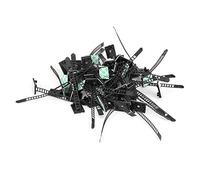 GLOGLOW Organisateur de Câbles à Boucles 50 Pièces Serre-câbles étagés pour Utilisation en Voiture de Bureau à Domicile sur des Surfaces en Plastique de Porcelaine en Verre Clips de Fil Réglables