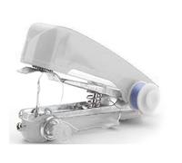 GLOGLOW Outil Compact Léger de Dispositif de Réparation de Tissu à Plusieurs Usages Multipliques Traitement d'urgence Machine à Couture PORTABLE MINI MINI PORTABLE MANUEL NAN NAN (WHITE)