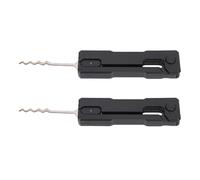 GLOGLOW Outil de Crochetage de Serrure, Jouet de Décompression Portable Multifonctionnel avec Construction en ABS et en Métal, pour Les Amateurs de Serrures et Le Soulagement du Stress