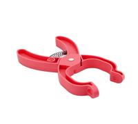 GLOGLOW Outil pour Les Yeux de sécurité en Plastique, Conception Ergonomique, Fabrication D'Yeux d'animaux, Outil de Fabrication de Fournitures, pour Les Yeux de sécurité au (Pink)