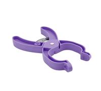 GLOGLOW Outil pour Les Yeux de sécurité en Plastique, Conception Ergonomique, Fabrication D'Yeux d'animaux, Outil de Fabrication de Fournitures, pour Les Yeux de sécurité au (Purple)