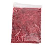 GLOGLOW Paillettes Extra Fines, 50 G, Brillantes Et Légères, Idéales Pour Retrait Facile, Confettis Décoratifs pour Événements, Mariages, Fêtes En Intérieur Et En Plein Air, Rouge
