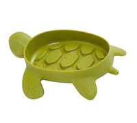 GLOGLOW Plat de Savon de Salle de Bain, Porte-savon épuisant Soudain Deron Décoratif pour Salle de Bain Luiserie Accessoires Savon de de, Porte-savon en Forme de Tortue Nan Nan (#1)