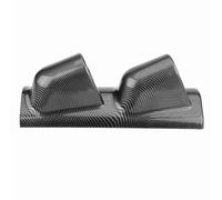 GLOGLOW Pod de Jauge de Compteur de Sport Universel, Support en Plastique Durable pour Jauges de 52 Mm, Visualisation du Niveau des Yeux pour Voitures, Camions, Bateaux, Motos (#02)
