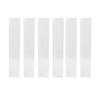 GLOGLOW Poteau en Mousse en Plastique, Poteau avec Conception en Forme de D, Aide à l'escalade Semi-cylindrique de 17 Pouces, Support de Rétention d'eau pour Plantes en Pot Intérieures et (6PCS)