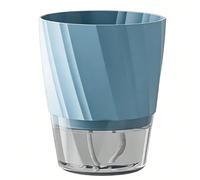 GLOGLOW Pots de Pépinière 3 Pièces Pot d'orchidée Transparent Double Couche 5,91x4,53x2,17 Pouces pour Plantes Succulentes Intérieures et Extérieures, Lys de la Paix, Pots de Plantation en (Grand)