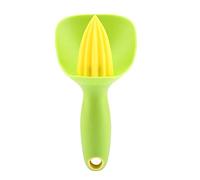 GLOGLOW Presse-citron, Presse-agrumes Manuel Ergonomique avec Poignées Antidérapantes, Mini -agrumes pour Cuisine et Bar, Outil de Jus à Prise Souple (GREEN)