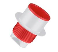 GLOGLOW Prévention du Flux de Rétroéclairage Anti-égout pour les éviers de Salle de Bain de la Cuisine s'adapte aux Tuyaux Standard Douche de Baignoire Drains Protection de Fuite PVC Bouchage de
