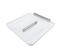 GLOGLOW RV de 14 Pouces RV Vendre Couvercle de Dôme de Redom de Remplacement Blanc Remplacement de RV Couvercle de Ventilation pour Toit avec Canne Centrale en Acier Inoxydable