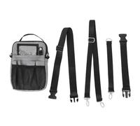 GLOGLOW Sac Banane pour Infirmière, Ceinture de Taille Réglable en Tissu Oxford Imperméable avec Grand Espace de Rangement pour Ciseaux, Pinces, Stéthoscope