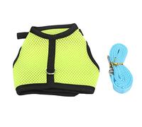 GLOGLOW Sangle de Poitrine du Hamster, Harnais de Traction Respirante Gilet Petit Animal Laisse Corde Marche pour Animaux de Compagnie pour Chinchilla Lapin Hamster Poitrine, Petit Animal en