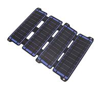 GLOGLOW Sortie USB pour Téléphones Mobiles CARSOutDoor Panneau Solaire Pliant Mono 14W 5V avec 2 Nan Nan (BLUE)