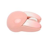 GLOGLOW Souris Kawaii, Souris sans Fil 2,4 G à 3 Boutons, Portée Efficace de 33 Pieds, Conception Symétrique pour café pour Filles (Rose Sakura)