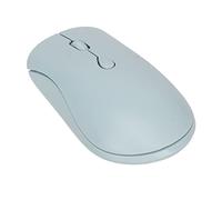 GLOGLOW Souris sans Fil Silencieuse, Conception Ergonomique Rechargeable 2,4 G avec 1600 DPI pour Une Utilisation au Bureau et sur Ordinateur Portable (Blue)