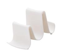GLOGLOW Support Universel de Couvercle de Pot, Type ondulé, avec Finition Polie et Repose-cuillère pour Organisateur de Rangement sur Comptoir de Cuisine
