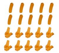 GLOGLOW Tête de Démontage de Pneu, Performance Stable pour la Protection des Pneus, Combinaison pour Toutes Les Couleurs, Paquet de 20