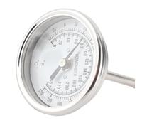 GLOGLOW Thermomètre de Four en Acier Inoxydable, Jauge à Cadran de 2,5 Pouces, Fahrenheit Celsius Facile à Lire, Idéal pour la Cuisine et les Grillades à la Maison