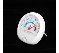 GLOGLOW Thermomètre de Réfrigérateur et Congélateur, Jauge de Température à Grand Cadran en ABS Durable pour un Stockage Sûr des Aliments dans la Cuisine avec des Lectures Claires et une Plage de