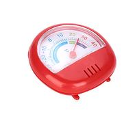GLOGLOW Thermomètre de Réfrigérateur et Congélateur, Jauge de Température à Grand Cadran en ABS Durable pour un Stockage Sûr des Aliments dans la Cuisine avec des Lectures Claires et une Plage de