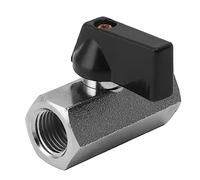 GLOGLOW Vanne à Billes à Gaz, Cote de Gaz épaissie du Noyau en Cuivre pour Chauffage à Eau Domestique Pipeline Pipe (1/4)