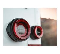 Glohh GL-2 Feux Arrières LED compatible avec Landrover 90/110 1983-1990 & Defender (LD) 1990-2016 - Rouge/Fumée (6-pièces)