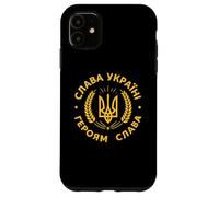 Gloire à l'Ukraine Gloire aux héros Ukrainiens Tryzub Coque pour iPhone 11