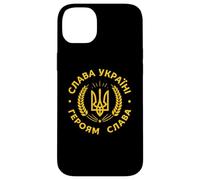Gloire à l'Ukraine Gloire aux héros Ukrainiens Tryzub Coque pour iPhone 14 Plus