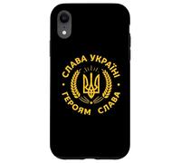 Gloire à l'Ukraine Gloire aux héros Ukrainiens Tryzub Coque pour iPhone XR