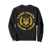 Gloire à l'Ukraine Gloire aux héros Ukrainiens Tryzub Sweatshirt